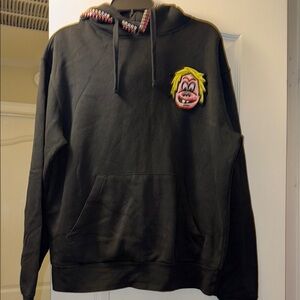 Ashley Williams Black Graphic Hoodie
